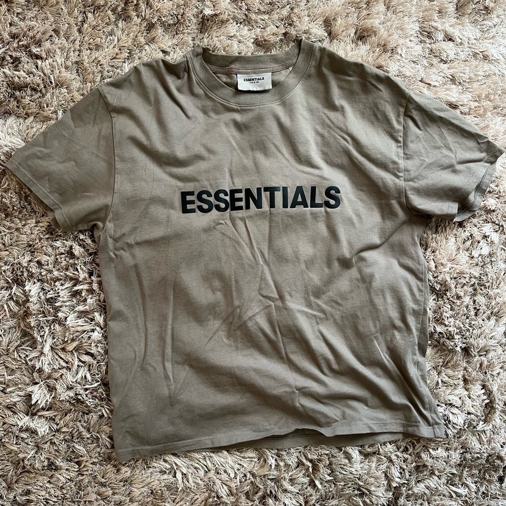 Essentials Khaki T-Shirt